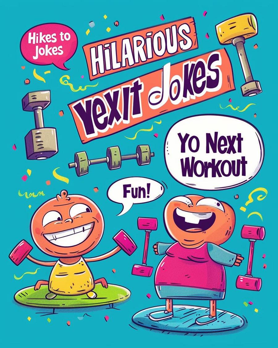 Funny gym jokes and exercise puns to make your workout sessions more enjoyable.