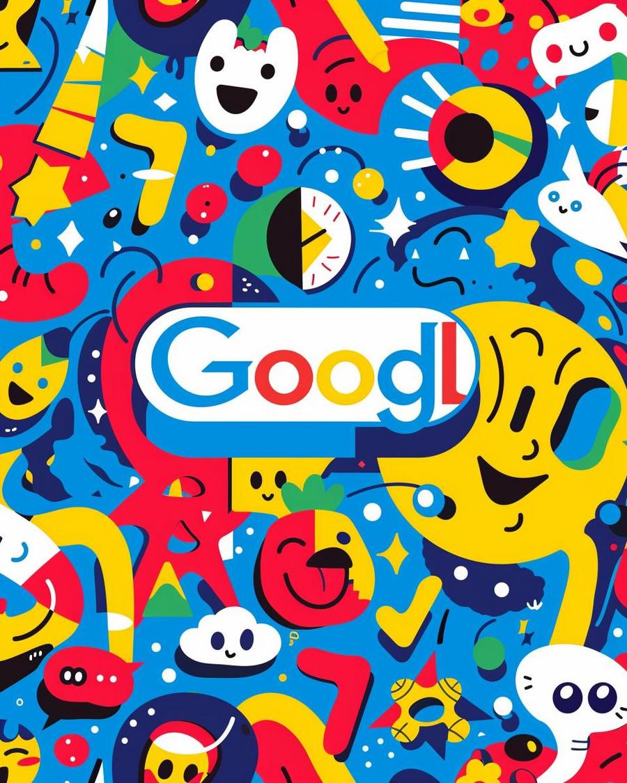 Internet Slang Puns Funny internet slang pun with friends laughing, featuring google jokes and witty humor.