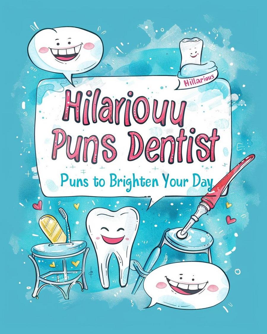 Dental Tools and Equipment Puns: Humor from the Dental Chair Dentist puns with dental tools and equipment, humor from the dental chair.